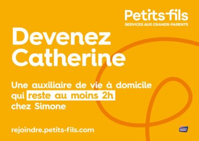 Campagne d'affichage RH Petits-fils - Mission de copywriter