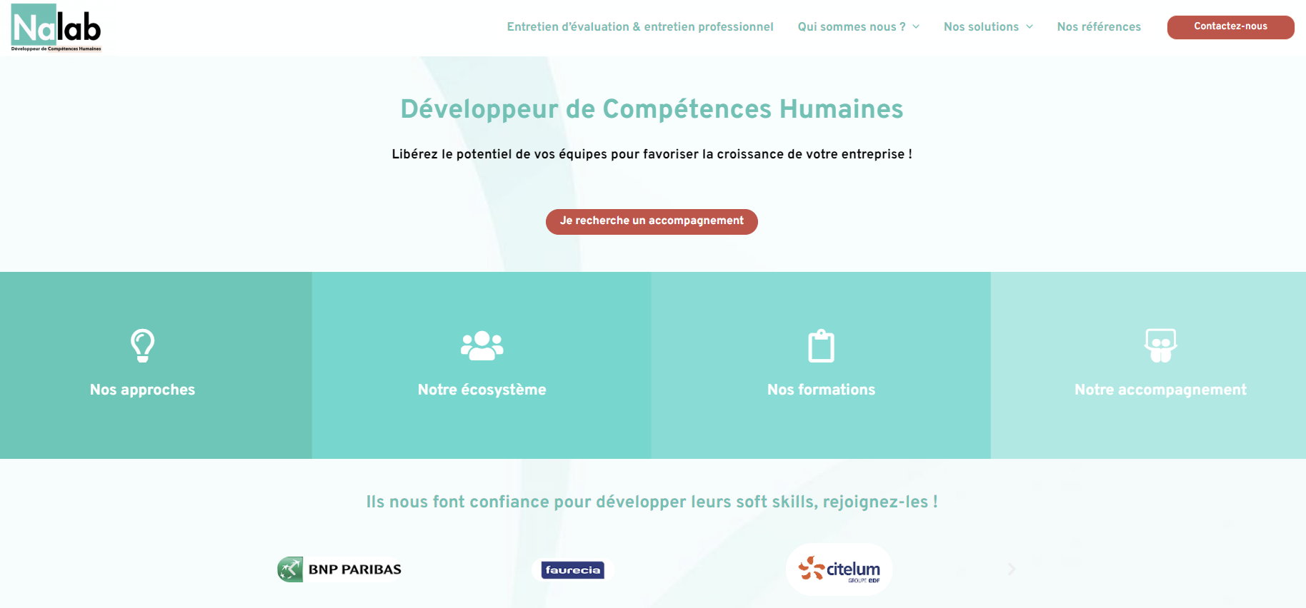 Site Internet de Nalab