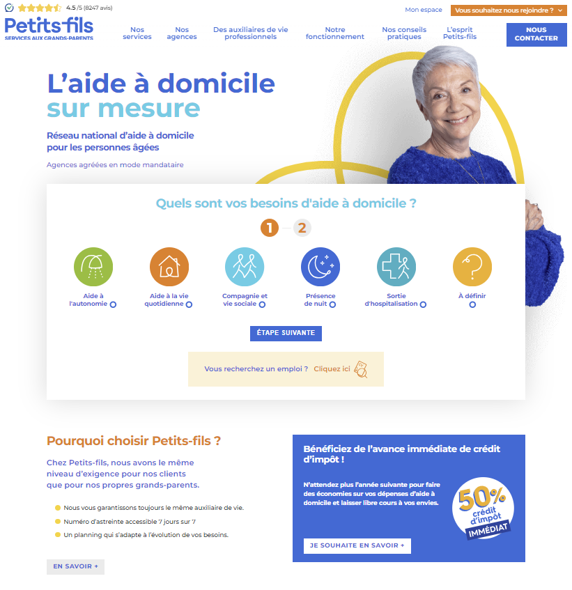 Page d'accueil - Site Internet Petits-fils Page d'accueil - Site Internet Petits-fils