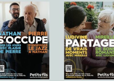 Campagne d'affichage RH Petits-fils - Mission de copywriter