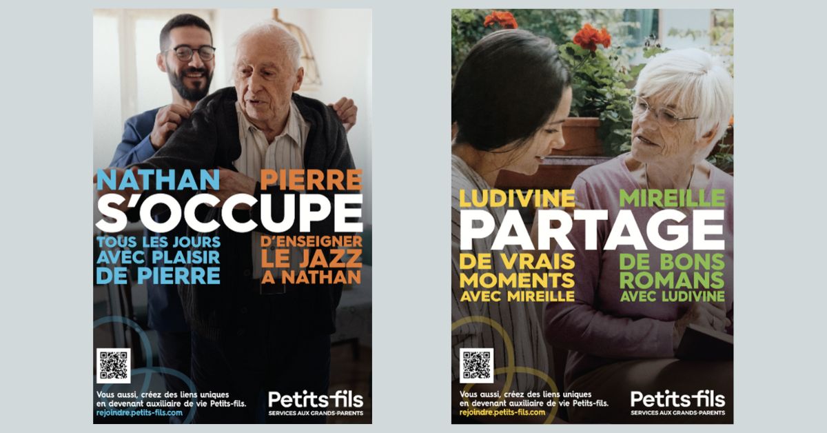 Campagne d'affichage RH Petits-fils - Mission de copywriter Campagne d'affichage RH Petits-fils - Mission de copywriter